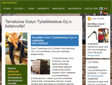 Tablet Screenshot of ouluntyostokeskus.com